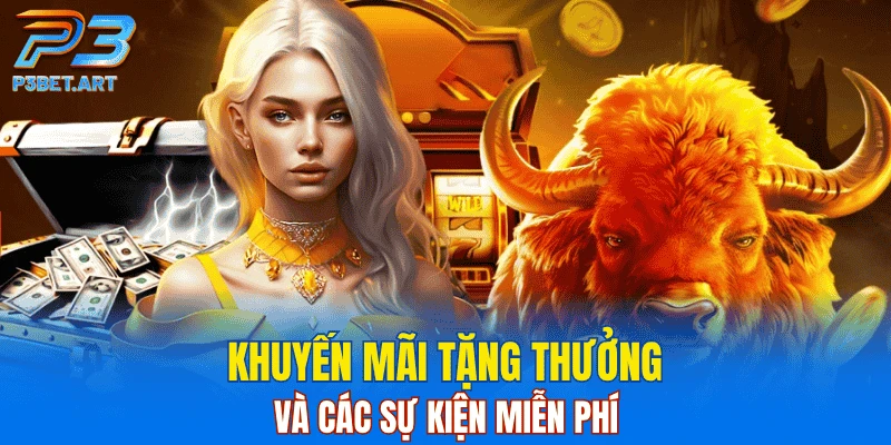 Khuyến mãi tặng thưởng và các sự kiện miễn phí